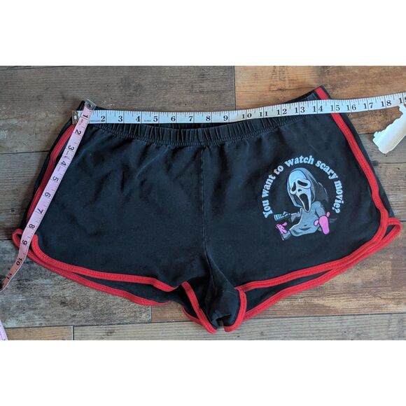Ghost Face "You Want to Watch Scary Movie?" Lounge Shorts, Size XL - Picture 4 of 5